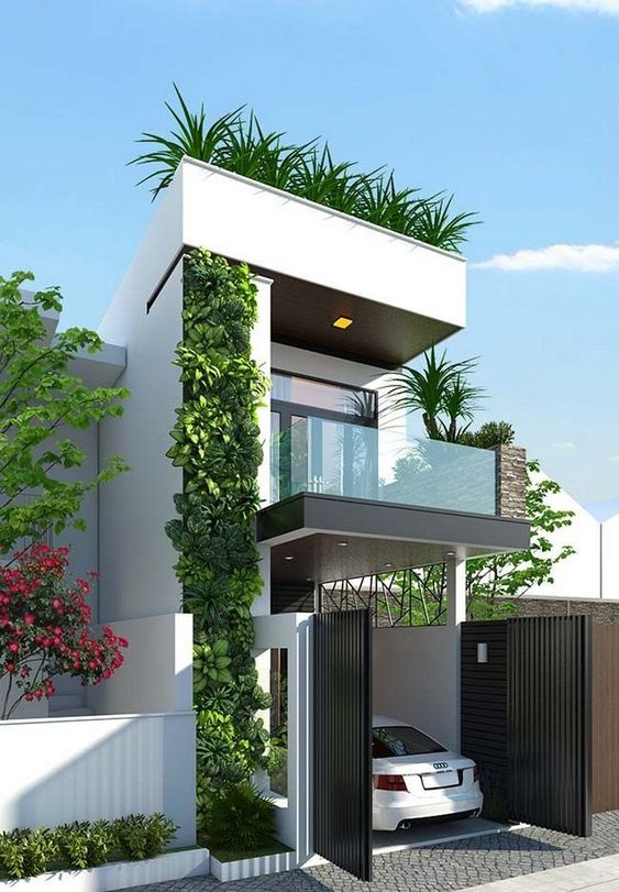 mẫu nhà ống 2 tầng 90m2