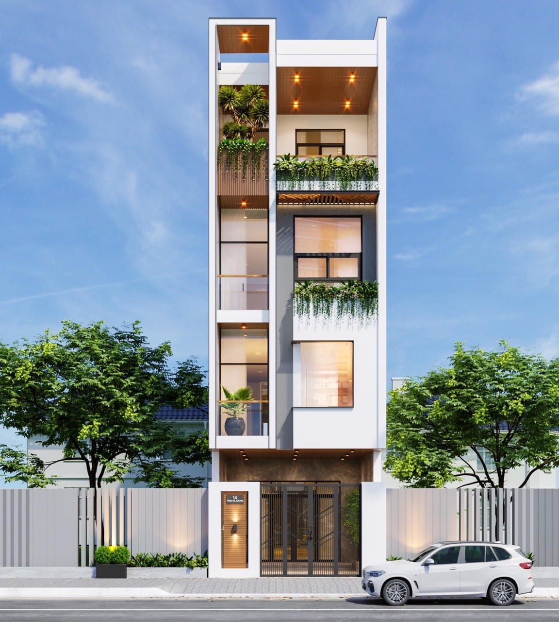Mẫu nhà 3 tầng đẹp nhà 3 tầng
