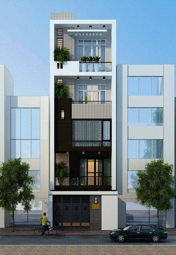 Mẫu nhà 3 tầng hướng cho nhà 3 tầng