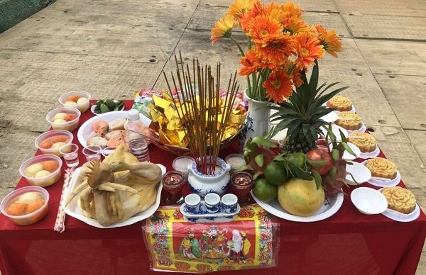 chủ nhà cúng động thổ Cúng động thổ